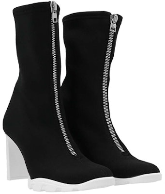 Alexander McQueen Ankle Boot 'White/Black' 690812W4SQ11053 Shop Alexander McQueen Ankle Boot 'White/Black' 690812W4SQ11053