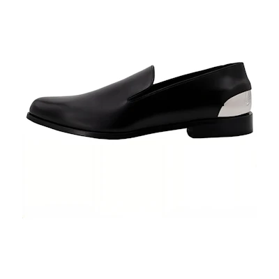 Alexander McQueen Armadillo 95 Leather Ankle Strap Pumps 'Black'