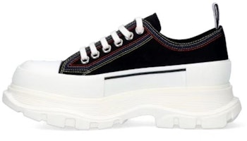 Alexander McQueen B&W Casual Shoes 'Colorblock Platform' 662683W4MV4 Alexander McQueen B&W Casual Shoes 'Colorblock Platform' 662683W4MV4