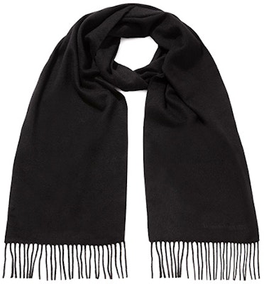Alexander McQueen 黑色羊絨圍巾 男女皆適用 5577124201Q1000 Lookbook Alexander McQueen 黑色羊絨圍巾 男女皆適用 5577124201Q1000