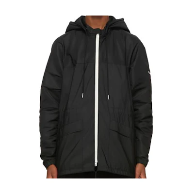Alexander McQueen Black Colorblock Hooded Zip Jacket 649972-QQR27-1000