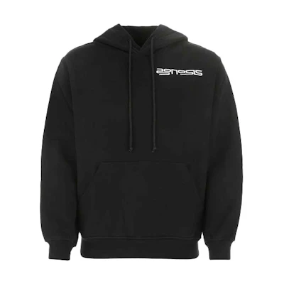 Alexander McQueen Black Cotton Pullover Sweatshirt 624727-RQT04-1000