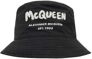 Alexander McQueen Black Hat 6631124404Q-1078 Alexander McQueen Black Hat 6631124404Q-1078