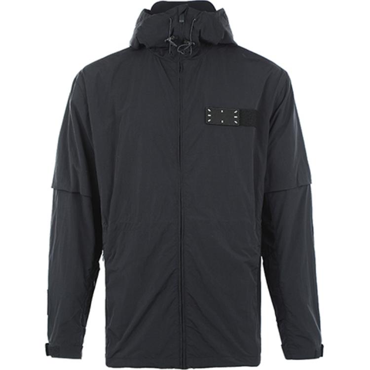 Alexander McQueen Black Hoodie Jacket 664648-RRA17-1000