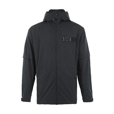 Alexander McQueen Black Hoodie Jacket 664648-RRA17-1000
