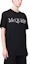 Purchase Alexander McQueen Kaos Crewneck Pria Hitam dengan Logo Cetak. 727266-QUZ08-0901