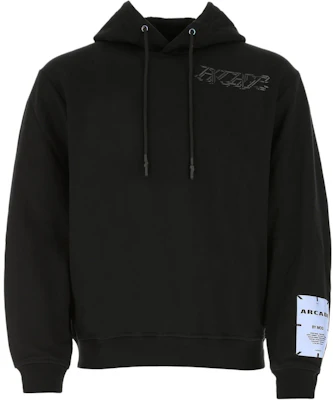 アレキサンダー・マックイーン ブラック プリント フーディー 長袖スウェット 625092-RPJ59-1000 Buy アレキサンダー・マックイーン ブラック プリント フーディー 長袖スウェット 625092-RPJ59-1000