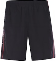 Alexander McQueen Black Side Logo Elastic Waist Casual Shorts 603050-4419Q-1000 Alexander McQueen Black Side Logo Elastic Waist Casual Shorts 603050-4419Q-1000