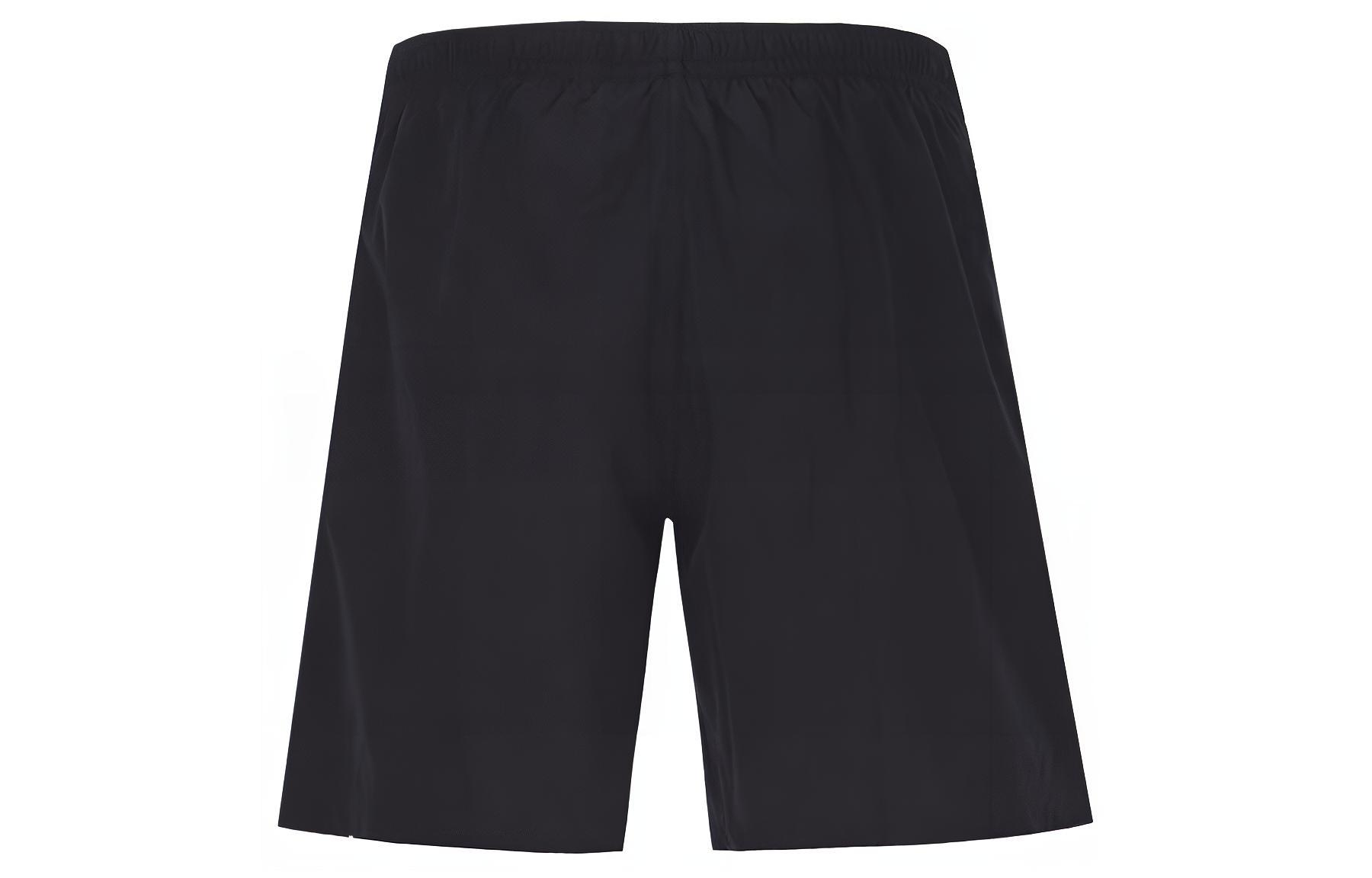 Lookbook 알렉산더 맥퀸 블랙 로고 탄성 허리 캐주얼 쇼츠 603050-4419Q-1000