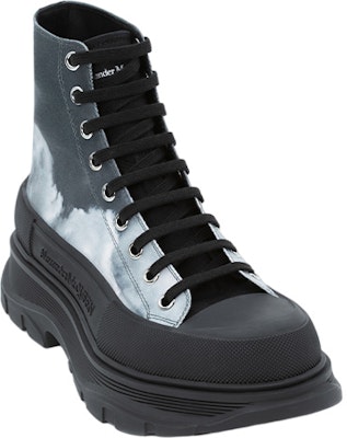 Alexander McQueen Tread Slick Boot 'Blue Sky Print' 705665W4TG14582 Lookbook Alexander McQueen Tread Slick Boot 'Blue Sky Print' 705665W4TG14582