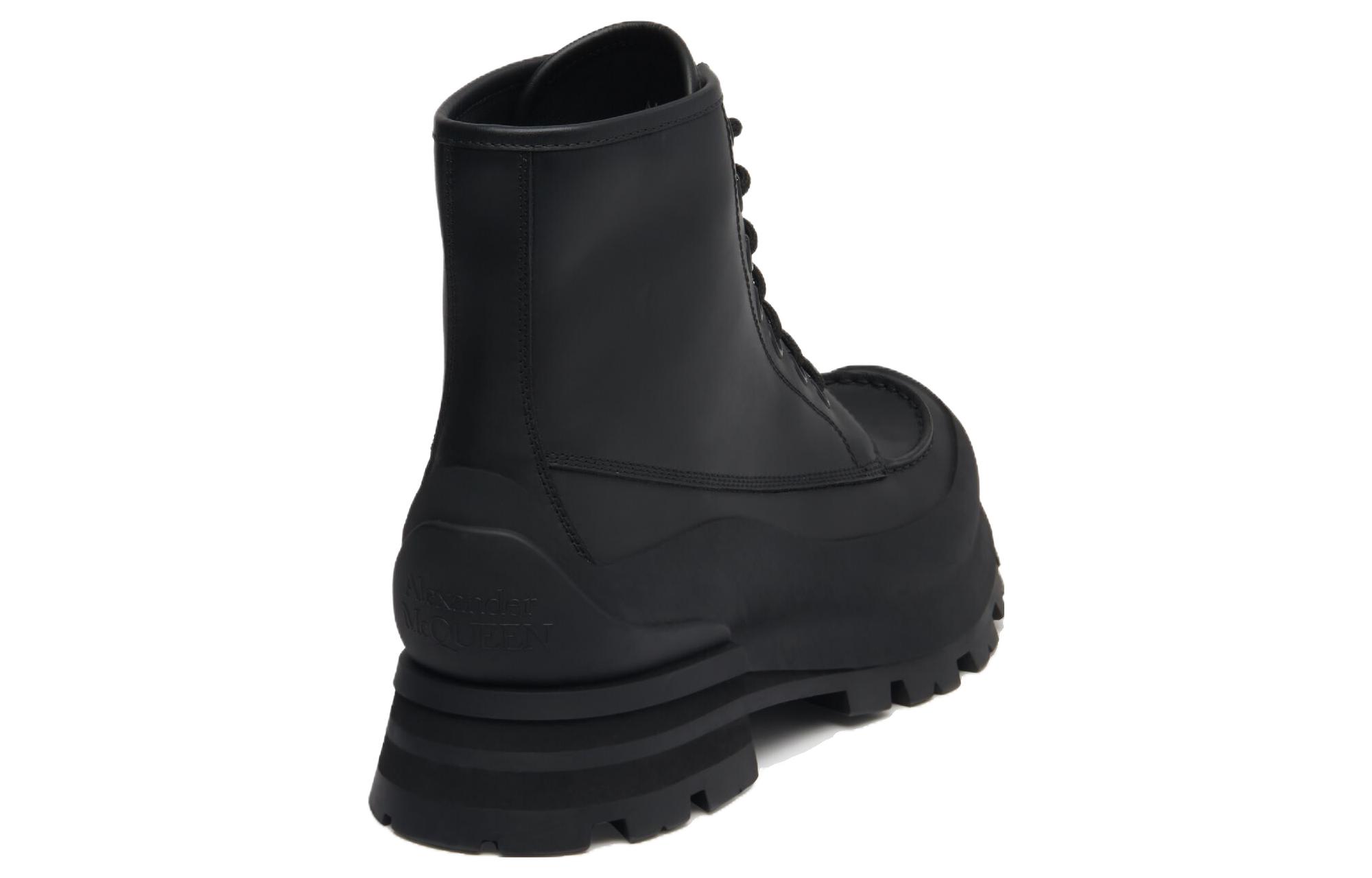Lookbook Bottes Alexander McQueen ''Noir'' 777808WIEQ11000