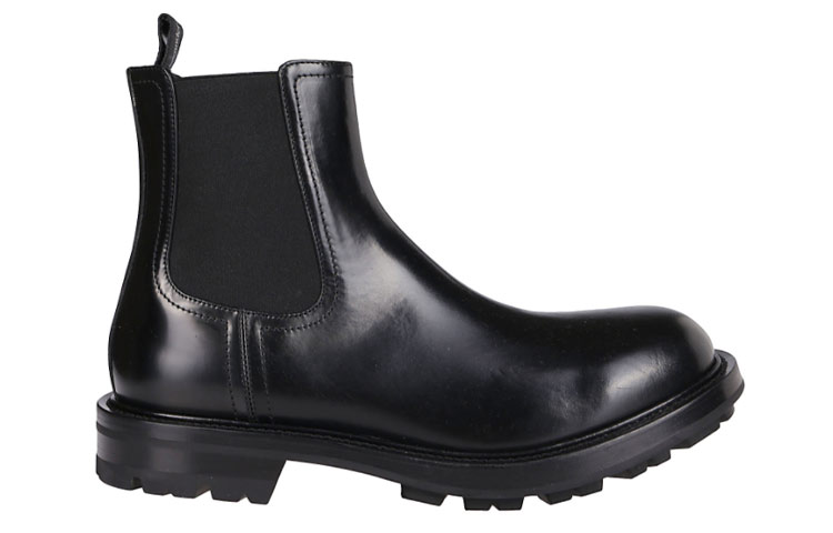 Order Alexander McQueen Laarzen ''Zwart Eenvoudig Casual Martin'' 667913WHCVJ1000