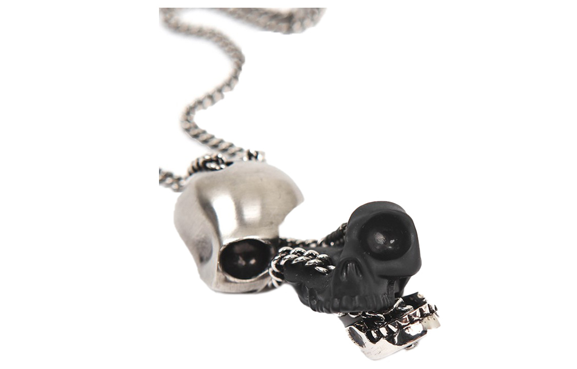 Shop 亞歷山大·麥昆 男女款銀色黃銅項鍊 554496-IAG2Z-1027