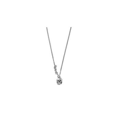 Alexander McQueen Brass Skull Pendant Necklace 628083J160Y0446