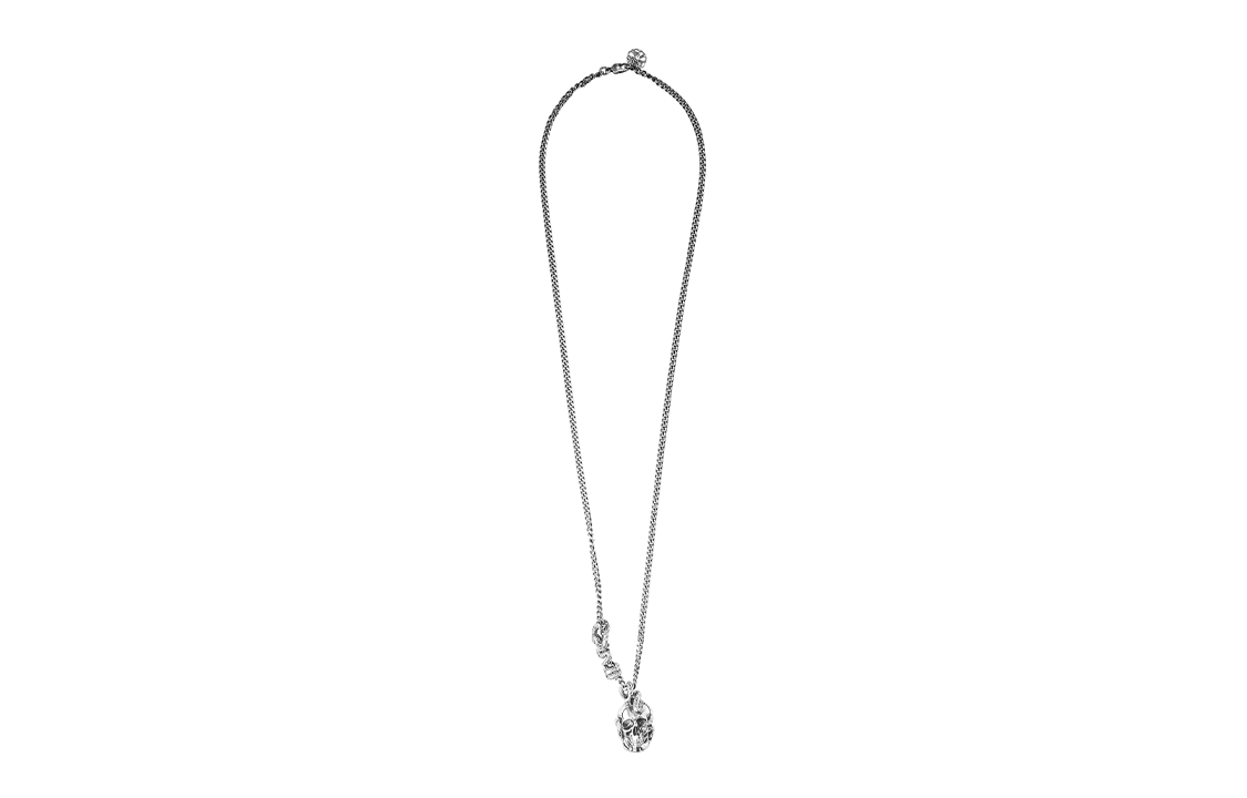 Shop 亞歷山大·麥昆 黃銅骷髏吊墜項鍊 628083J160Y0446