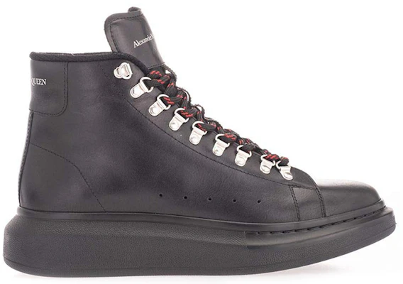 Alexander McQueen Kalfsleren Laarzen ''Zwart'' 604247WHRWA1000 Order Alexander McQueen Kalfsleren Laarzen ''Zwart'' 604247WHRWA1000