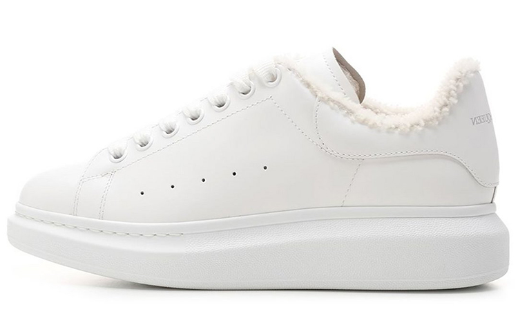 Alexander McQueen Calfskin Low Top 'White' 604228WIAFI9000