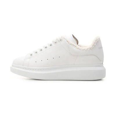 Alexander McQueen Calfskin Low Top 'White'