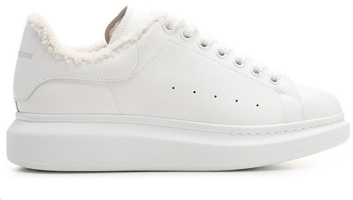 Alexander McQueen Calfskin Low Top 'White' 604228WIAFI9000 Order Alexander McQueen Calfskin Low Top 'White' 604228WIAFI9000