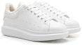 Lookbook Alexander McQueen Kasut Kulit Lembu 'Putih' 604228WIAFI9000