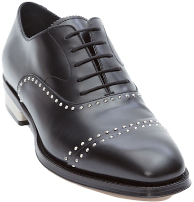 Alexander McQueen Calfskin Metal Heel Sneaker 'Black' 627211WHYI21081 Lookbook Alexander McQueen Calfskin Metal Heel Sneaker 'Black' 627211WHYI21081