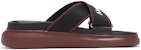 Sandal Rata Canvas Alexander McQueen 'Hitam' 627182W4N221477