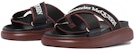 Sandal Rata Canvas Alexander McQueen 'Hitam' 627182W4N221477