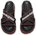 Sandal Rata Canvas Alexander McQueen 'Hitam' 627182W4N221477