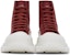 But Merah Putih Alexander McQueen Canvas High-Top Sneaker. 604254W4MV26441
