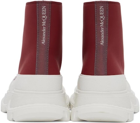 알렉산더 맥퀸 레드화이트 캔버스 하이탑 (Alexander McQueen Red/White Canvas High-tops) 604254W4MV26441 Shop 알렉산더 맥퀸 레드화이트 캔버스 하이탑 (Alexander McQueen Red/White Canvas High-tops) 604254W4MV26441