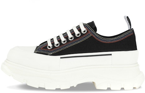 Alexander McQueen Canvas Low Top 'Hitam Fesyen Serbaguna' 662683W4L3M1355 Buy Alexander McQueen Canvas Low Top 'Hitam Fesyen Serbaguna' 662683W4L3M1355