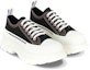 Order Alexander McQueen Canvas Low Top 'Black Fashion Versatile' 662683W4L3M1355