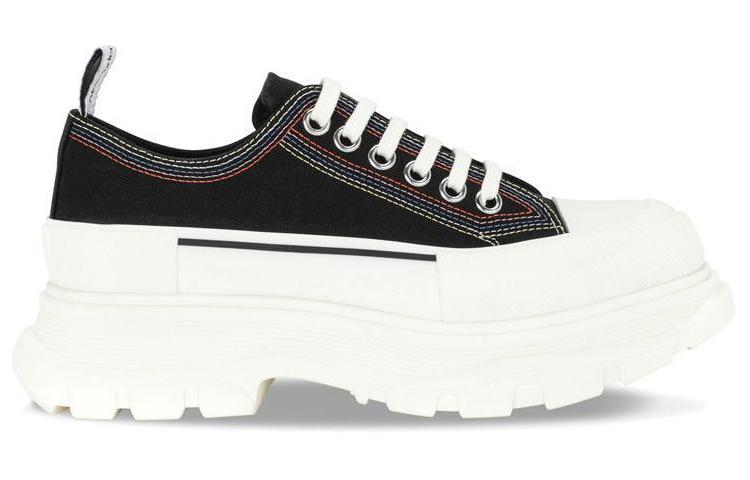Purchase Alexander McQueen Canvas Low Top 'Hitam Fesyen Serbaguna' 662683W4L3M1355