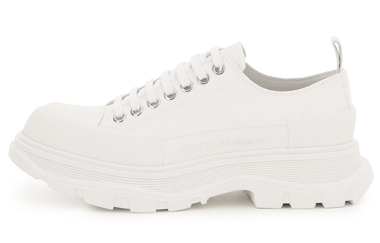 Alexander McQueen Canvas Low Top 'White' 212527LCX0000029000