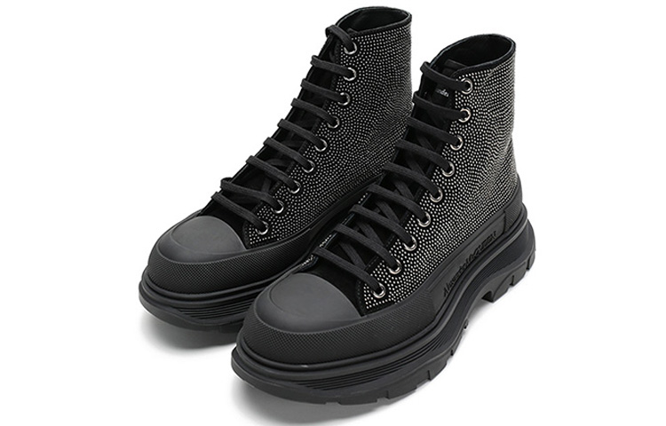 Alexander McQueen Casual Boots 'Black' 圖 3