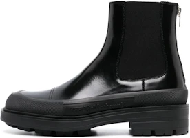 Alexander McQueen Chelsea Ankle Boots 'Black' 736508WHV7J1000 Alexander McQueen Chelsea Ankle Boots 'Black' 736508WHV7J1000