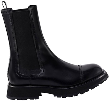 Alexander McQueen Chelsea Boot 'Black' 708175WIC621000 Order Alexander McQueen Chelsea Boot 'Black' 708175WIC621000