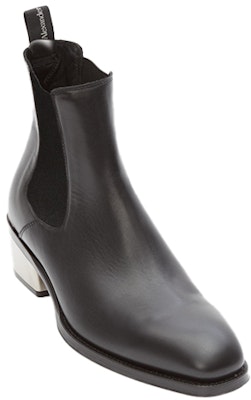 Alexander McQueen Chelsea Boot 'Black Calfskin' 627208WHYH11081 Lookbook Alexander McQueen Chelsea Boot 'Black Calfskin' 627208WHYH11081