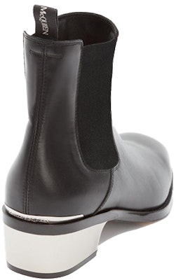 Alexander McQueen Chelsea Boot 'Kulit Anak Sapi Hitam' 627208WHYH11081 Shop Alexander McQueen Chelsea Boot 'Kulit Anak Sapi Hitam' 627208WHYH11081