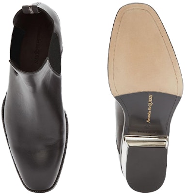Alexander McQueen Chelsea Boot 'Kulit Anak Sapi Hitam' 627208WHYH11081 Purchase Alexander McQueen Chelsea Boot 'Kulit Anak Sapi Hitam' 627208WHYH11081