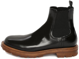 Alexander McQueen Chelsea Boot 'Black Cedar Brown' 683568WHZ8C1452 Alexander McQueen Chelsea Boot 'Black Cedar Brown' 683568WHZ8C1452