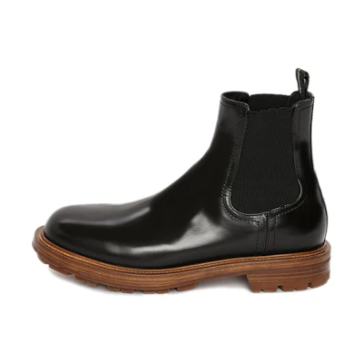 Alexander McQueen Chelsea Boot 'Black Cedar Brown'