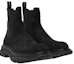 Lookbook Alexander McQueen But Kasut Chelsea 'Core Hitam' 645876WHZH11000