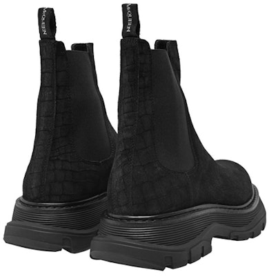 Alexander McQueen But Kasut Chelsea 'Core Hitam' 645876WHZH11000 Shop Alexander McQueen But Kasut Chelsea 'Core Hitam' 645876WHZH11000