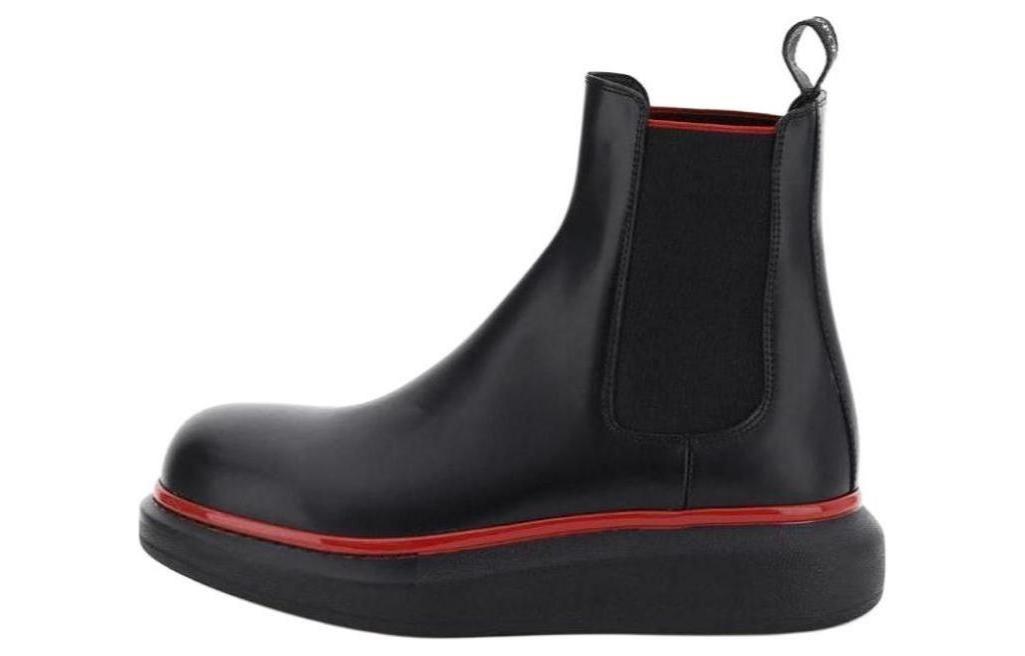 Alexander McQueen Chelsea Boot 'Black Leather' 625183WHX5G1020
