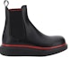 Order But Kasut Chelsea Alexander McQueen 'Kulit Hitam' 625183WHX5G1020