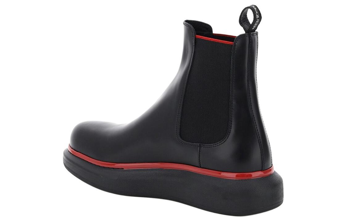 Purchase Alexander McQueen Chelsea Boot 'Black Leather' 625183WHX5G1020
