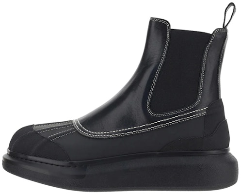 Alexander McQueen Chelsea Boot 'Black Leather' 688531WHXE31443 Buy Alexander McQueen Chelsea Boot 'Black Leather' 688531WHXE31443