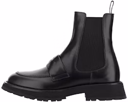Alexander McQueen Chelsea Boot 'Black Leather' 727823WHSWE1081 Alexander McQueen Chelsea Boot 'Black Leather' 727823WHSWE1081