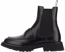 Alexander McQueen Chelsea Boot 'Black Leather' 727823WHSWE1081 Alexander McQueen Chelsea Boot 'Black Leather' 727823WHSWE1081